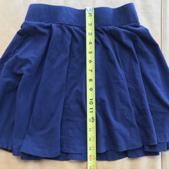 Anthropologie pins and needles navy skirt, size S - Picture 2 of 5